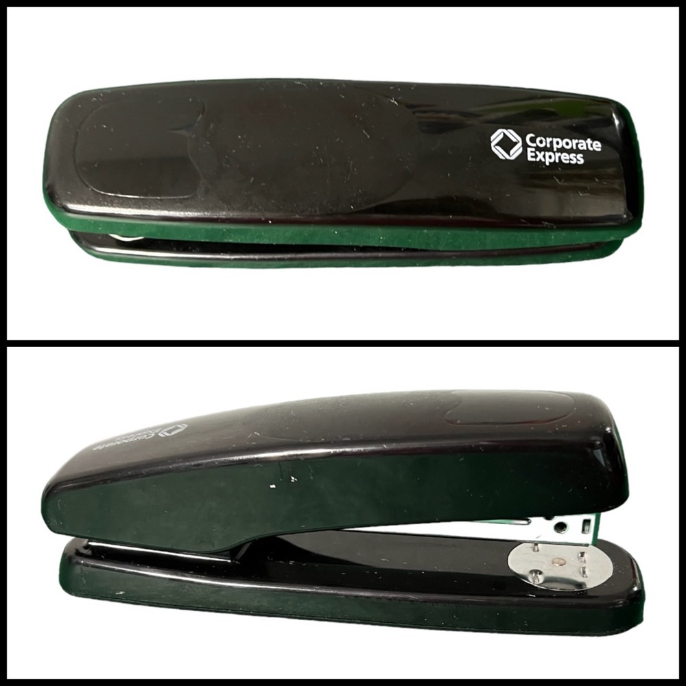 Black Corporate Express stapler 20 pages